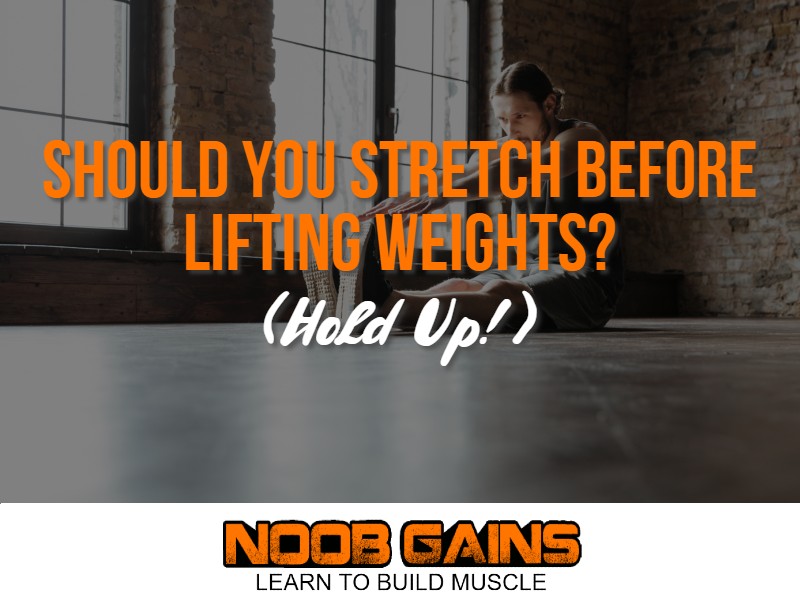 Should you stretch before lifting image